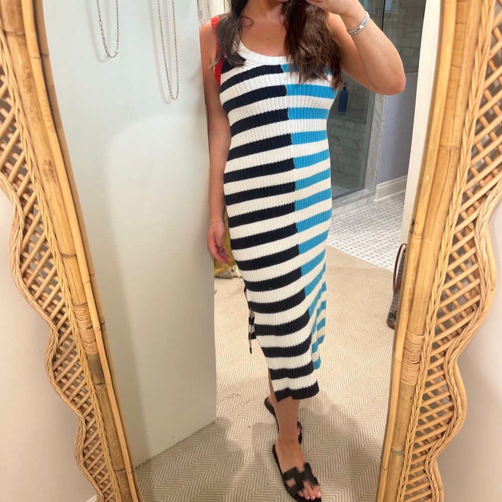 STAUD seashore dress! Size S